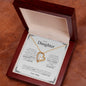 To My Daughter | I Love You - Forever Love Necklace