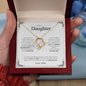To My Daughter | I Love You - Forever Love Necklace