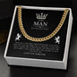 To My Man | I Feel Blessed To Have You In My Life - Cuban Link Chain