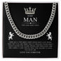 To My Man | I Feel Blessed To Have You In My Life - Cuban Link Chain