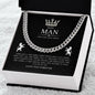To My Man | I Feel Blessed To Have You In My Life - Cuban Link Chain