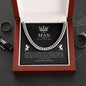To My Man | I Feel Blessed To Have You In My Life - Cuban Link Chain