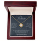 To My Soulmate | I Love You Forever & Always - Love Knot Necklace