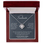 To My Soulmate | I Love You Forever & Always - Love Knot Necklace