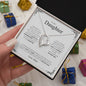 To My Daughter | I Love You - Forever Love Necklace