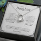 To My Daughter | I Love You - Forever Love Necklace